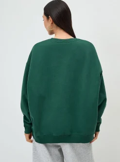 Oversized destination fleece sweatshirt