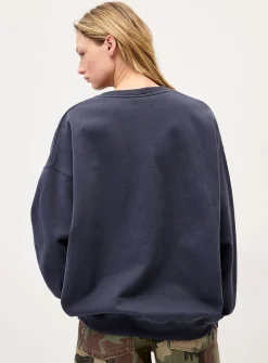 Oversized destination fleece sweatshirt