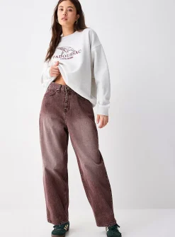 Oversized destination fleece sweatshirt