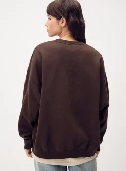 Oversized destination fleece sweatshirt