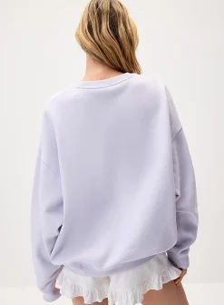 Oversized destination fleece sweatshirt