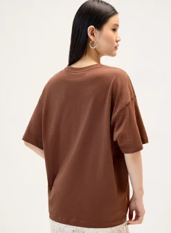 Oversized graphic-print T-shirt