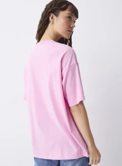 Oversized graphic-print T-shirt