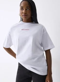 Oversized graphic-print T-shirt