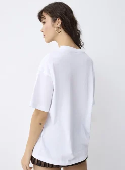 Oversized graphic-print T-shirt