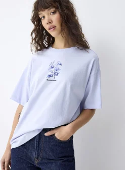 Oversized graphic-print T-shirt