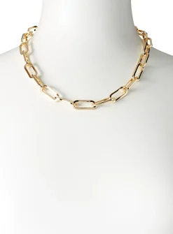 Oversized-link necklace