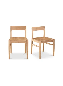 Owing oak minimalist chairs