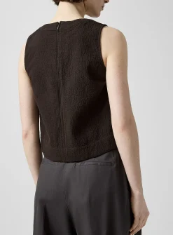 Pampa denim sleeveless top