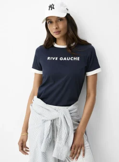 Parisian borough piped T-shirt