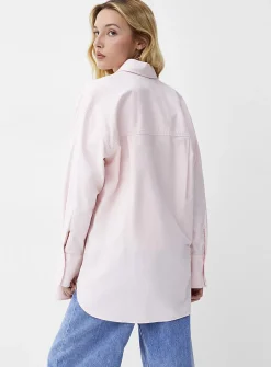 Patch pocket oversized Oxford shirt