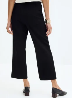 Patch-pocket stretch twill pant