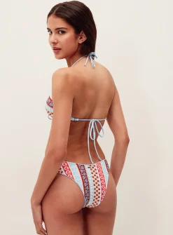 Patchwork stripe cheeky bottom