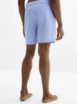 Patterned poplin pyjama short