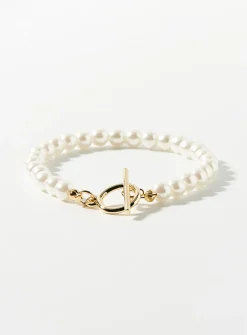 Pearly bead bracelet