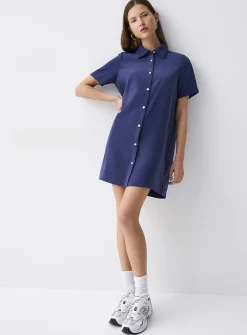 Pearly buttons shirtdress