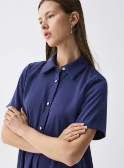Pearly buttons shirtdress