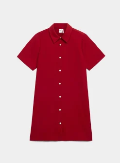 Pearly buttons shirtdress