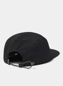 Perforated-side 5-panel cap