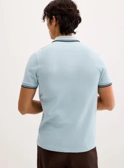 Perry summer-colour piqué polo