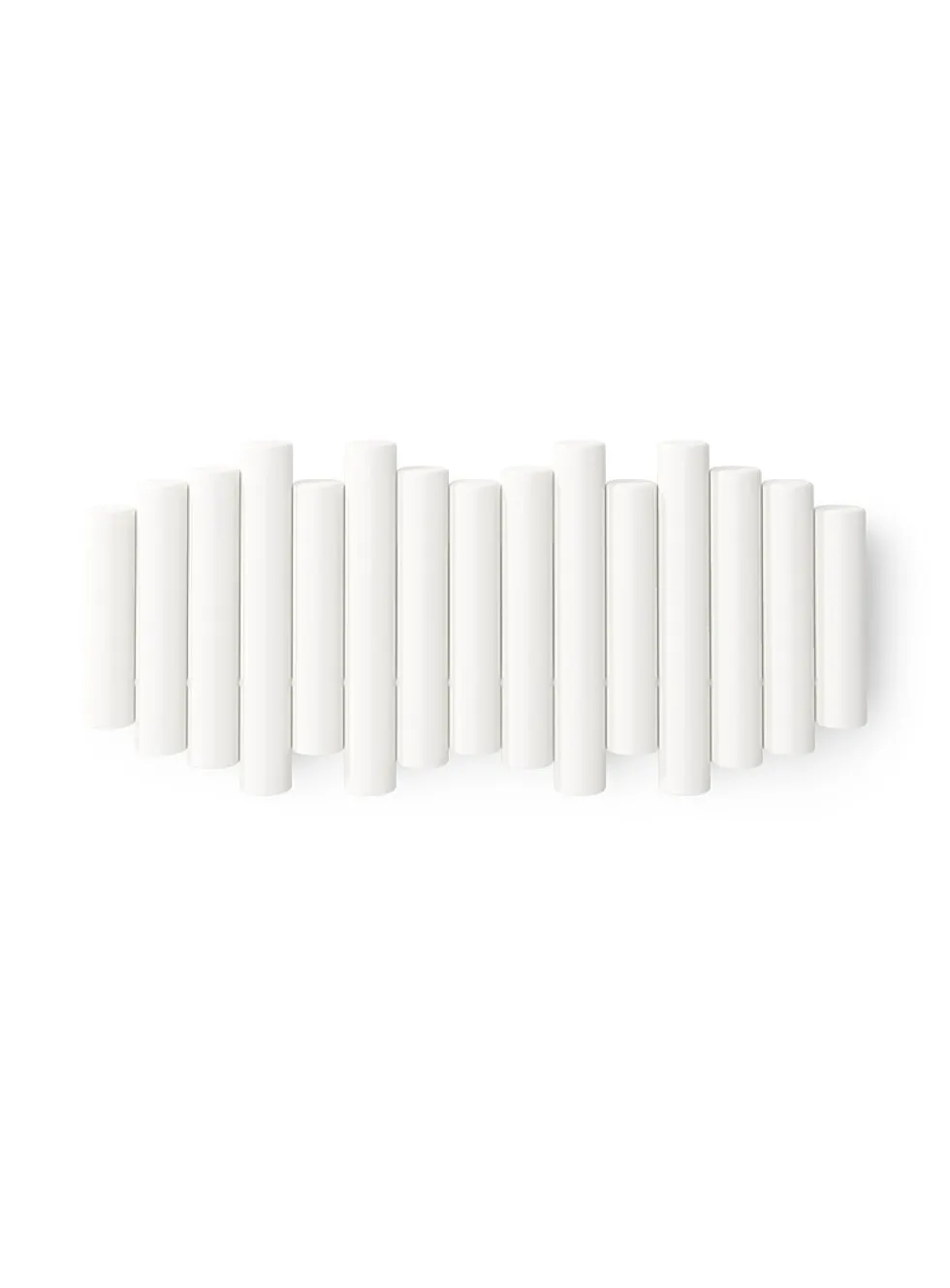 Picket five-hook wall-mounted coat rack