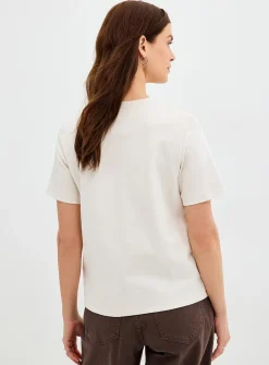 Pima cotton relaxed T-shirt