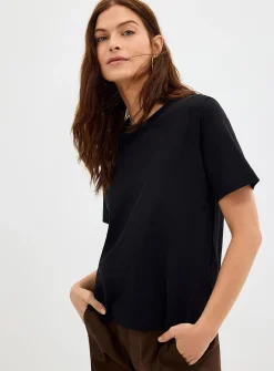 Pima cotton relaxed T-shirt