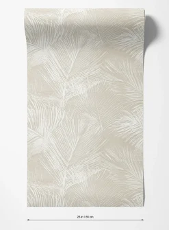 Pine forest wallpaper strip