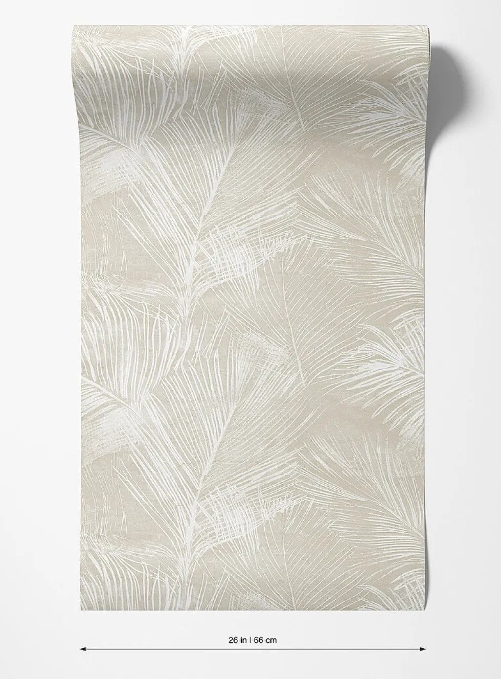 Pine forest wallpaper strip