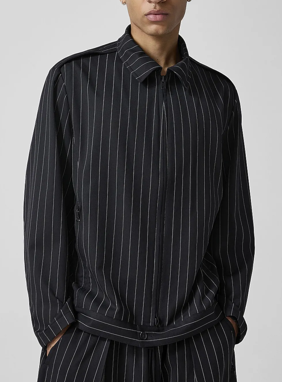 Pinstripe jacket