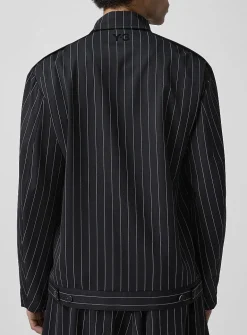 Pinstripe jacket