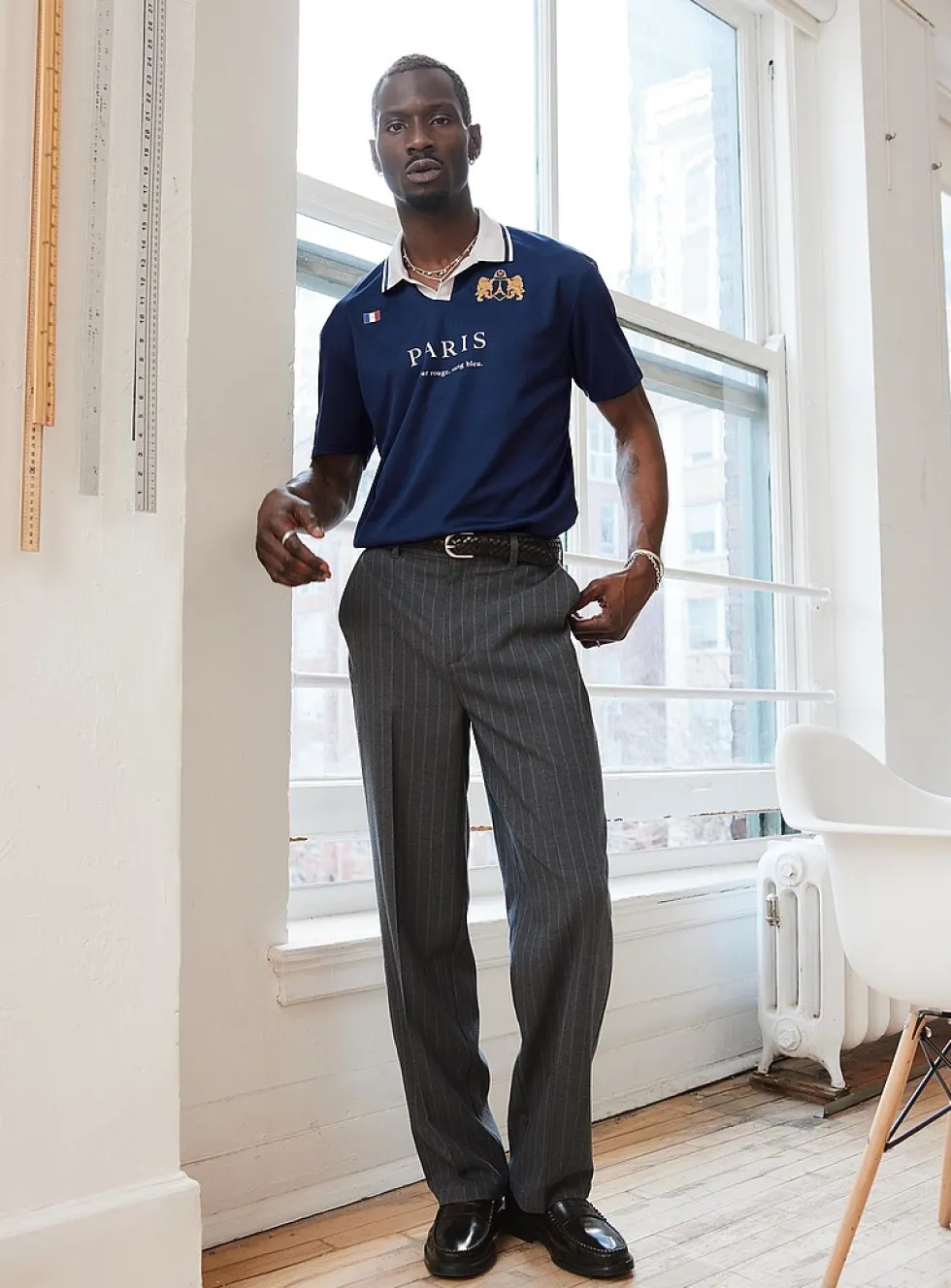 Pinstripe pant
