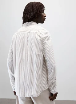 Piqué-knit shirt