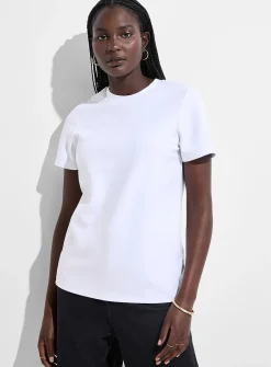Plain interlock T-shirt