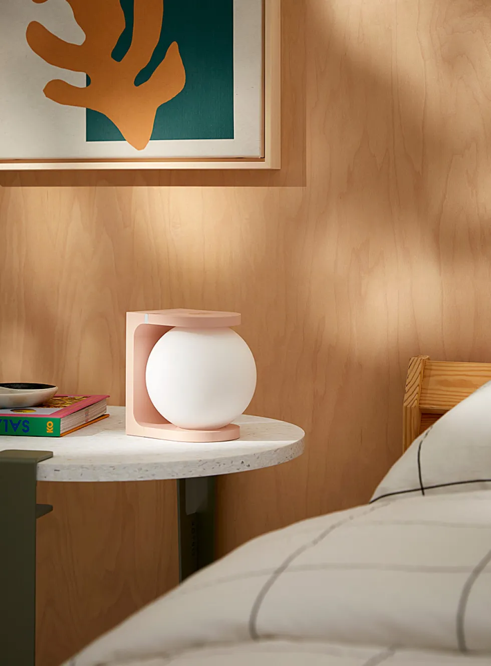 Playful tech table lamp