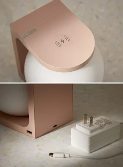 Playful tech table lamp