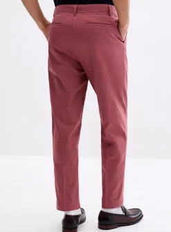 Pleated chinos