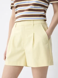 Pleated dress short