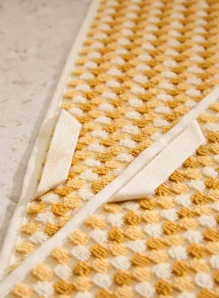 Popcorn texture organic cotton towels