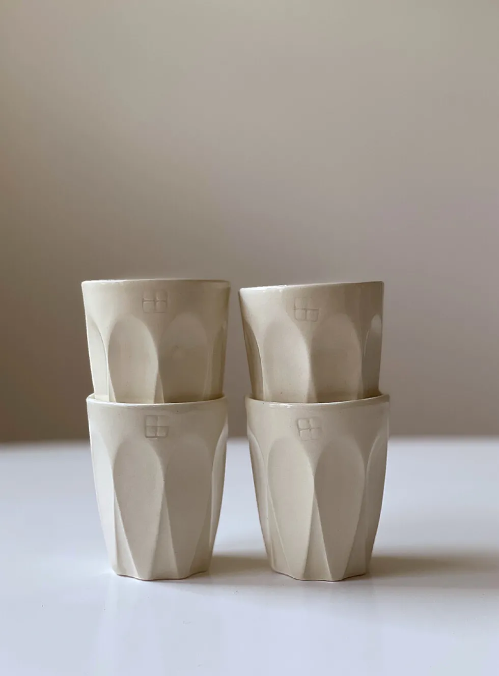 Porcelain glasses