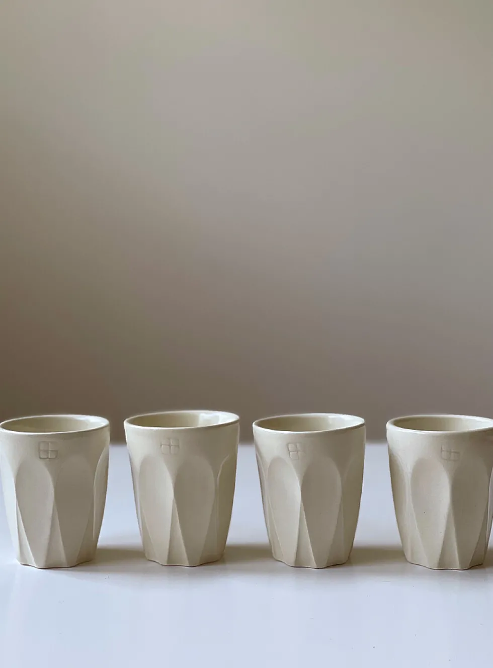 Porcelain glasses