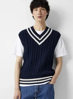Preppy sweater vest