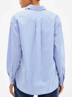 Pure cotton striped shirt