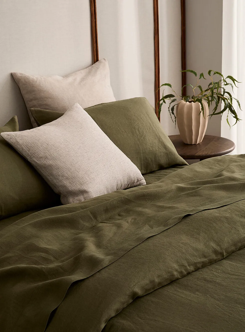 Pure linen duvet cover
