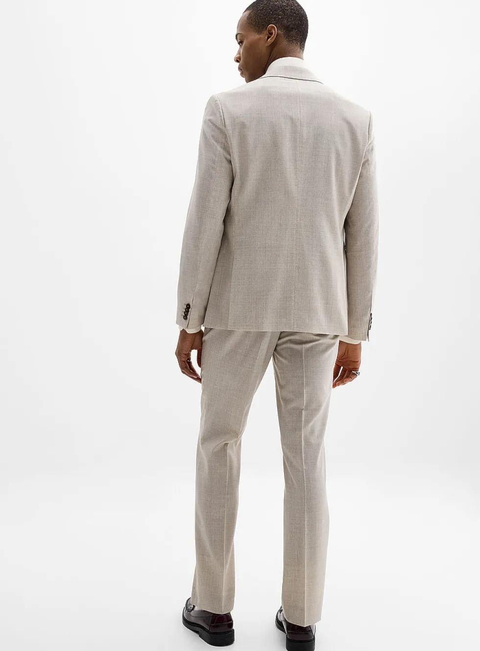 Pure wool suit