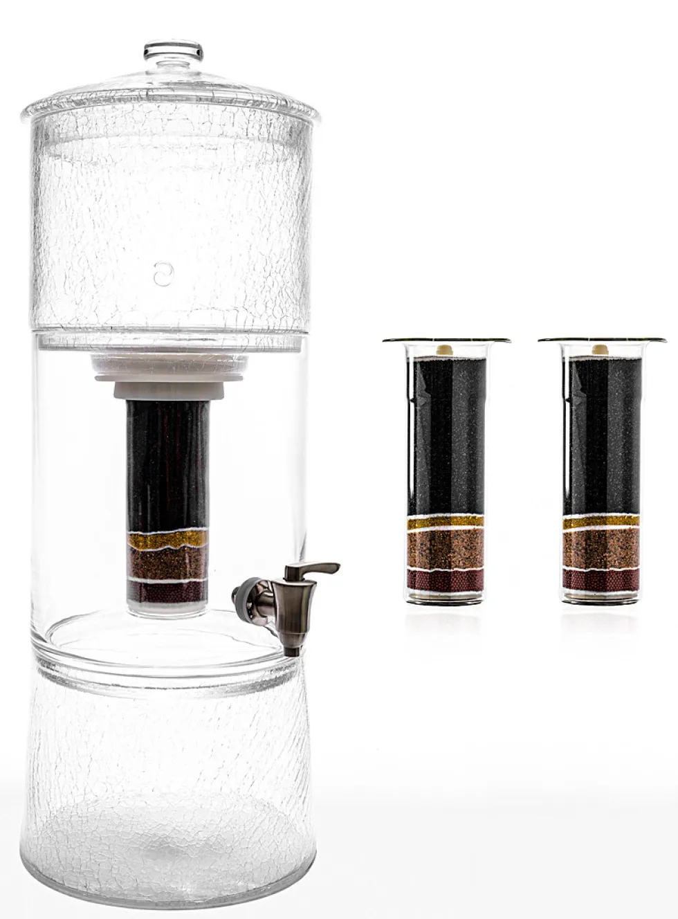 PURGLASS filtered water dispenser