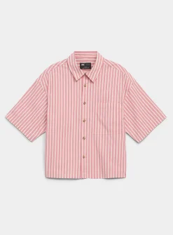 Pyjama-striped shirt