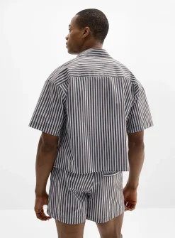 Pyjama-striped shirt