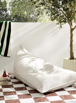 Pyramid outdoor beanbag chair