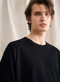 Raglan sleeve boxy T-shirt